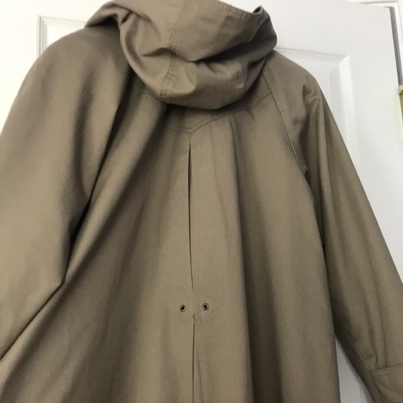 Evan Picone trench coat with hood size 6 - Picture 5 of 9